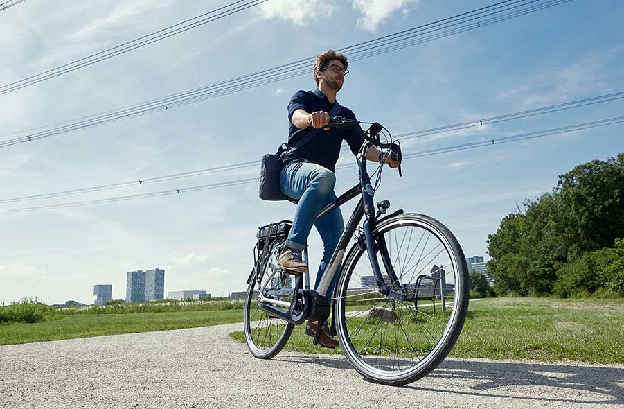 Op de fiets voor je gezondheid