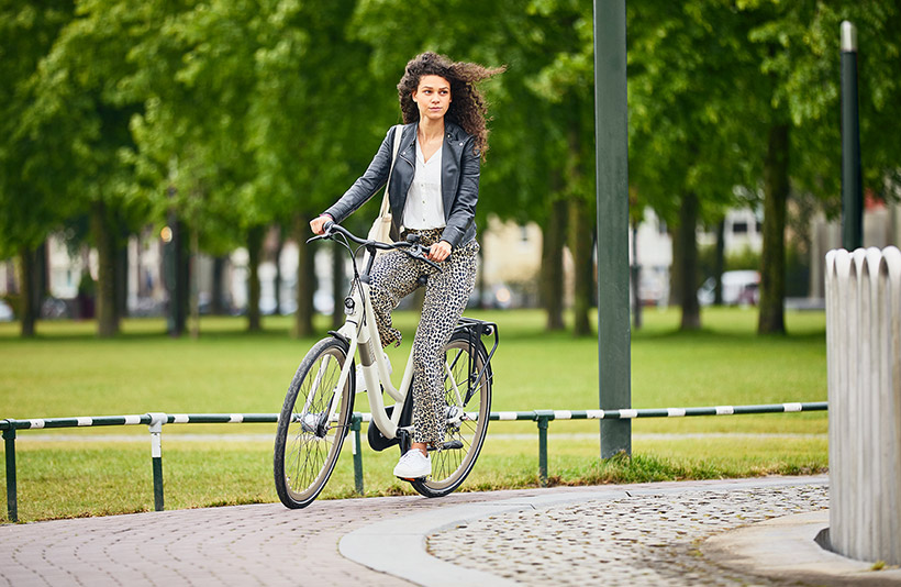 Middelbare schoolfiets
