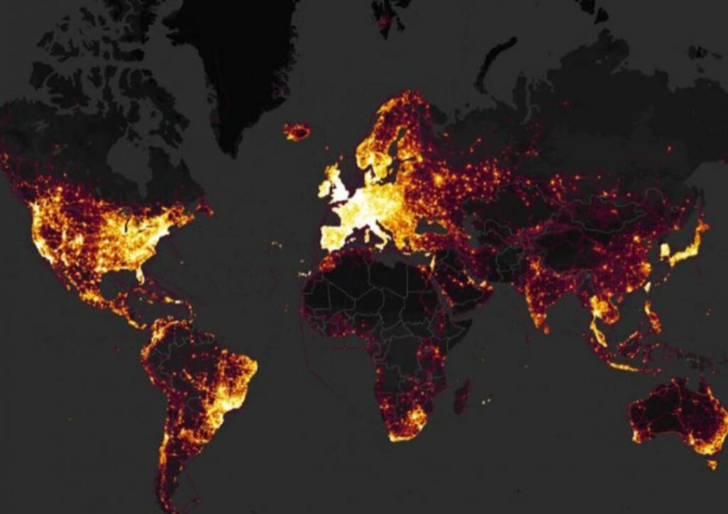 Nederland fietsland heatmap
