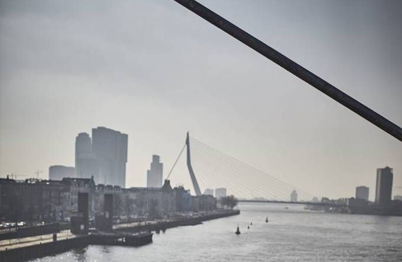 Erasmus brug oude foto