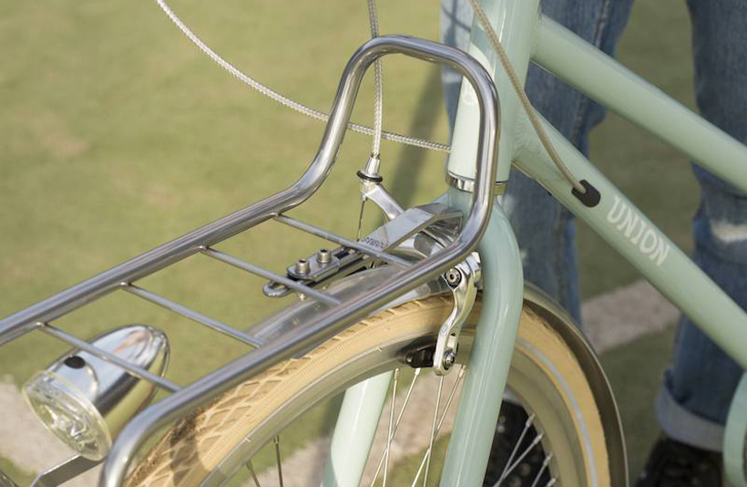 Union fiets met handrem
