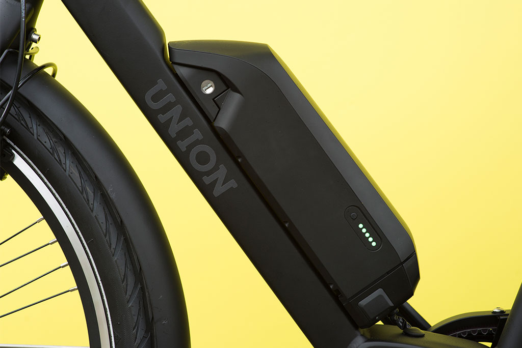 Elektrische fiets van Union met trapondersteuning tot 25 km/u